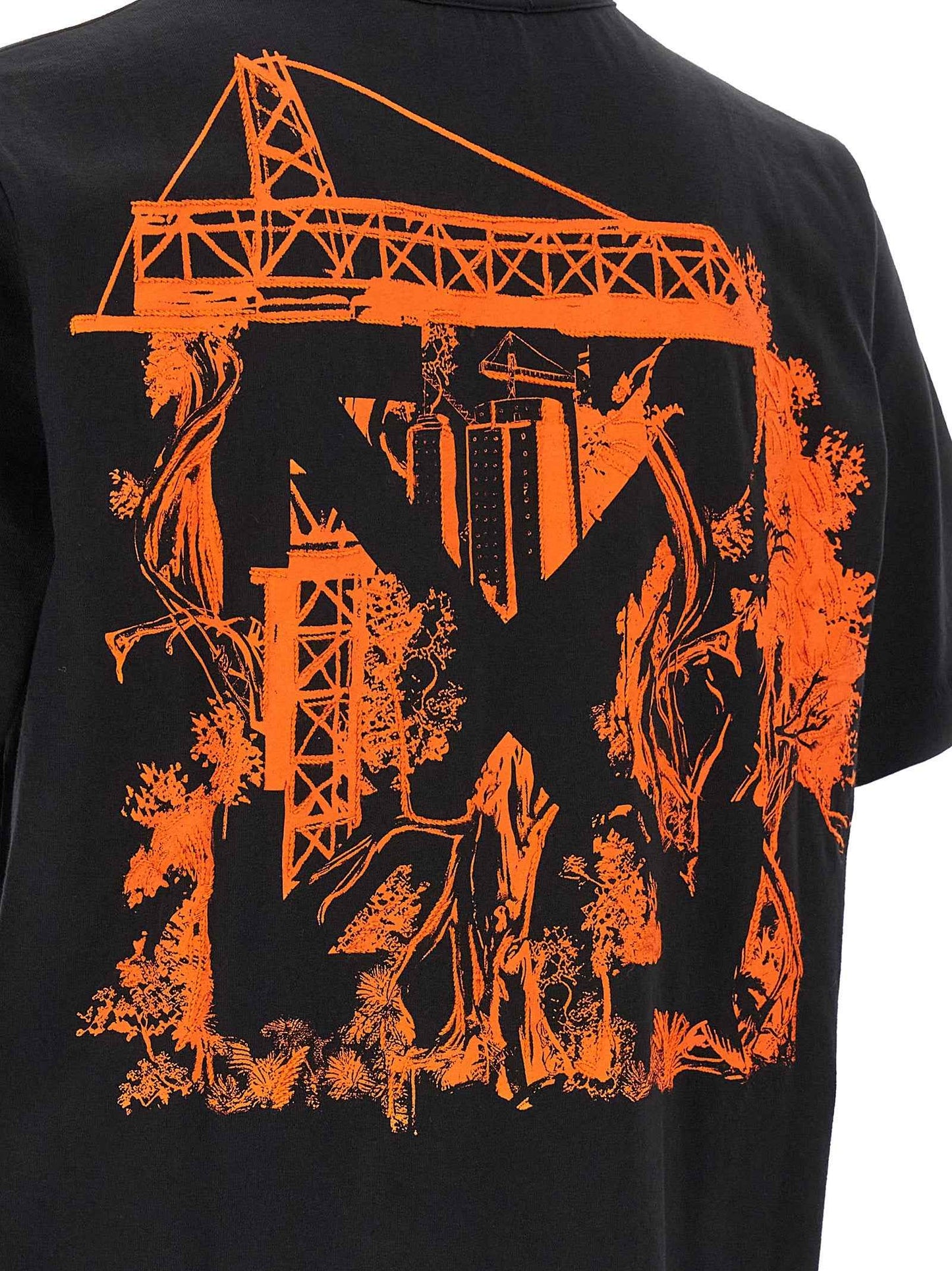 Black Cotton T-Shirt
