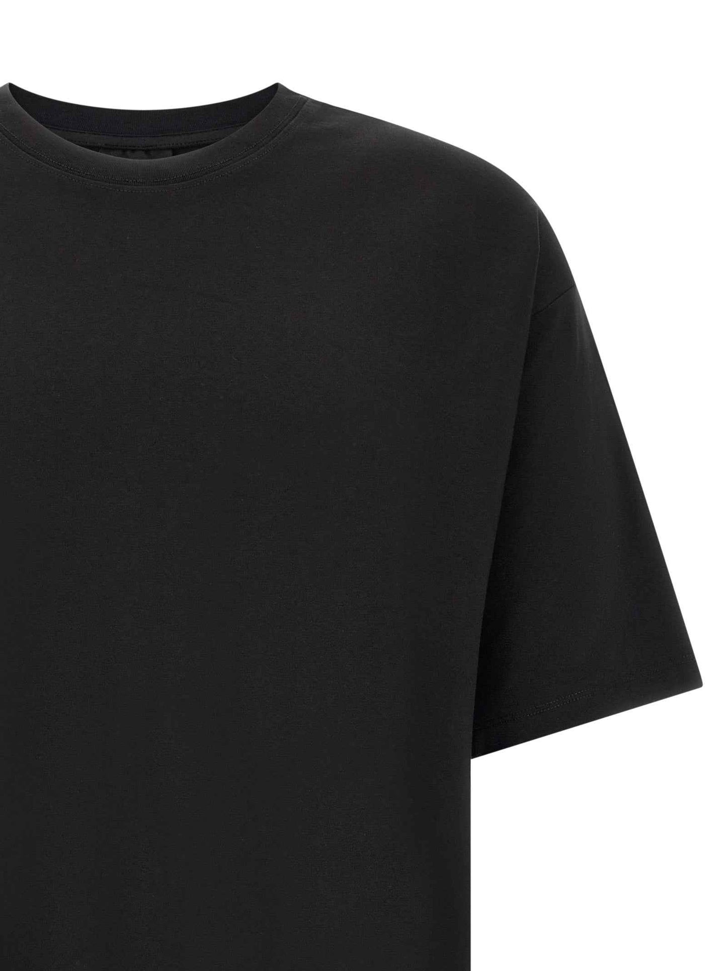 Black Cotton T-Shirt