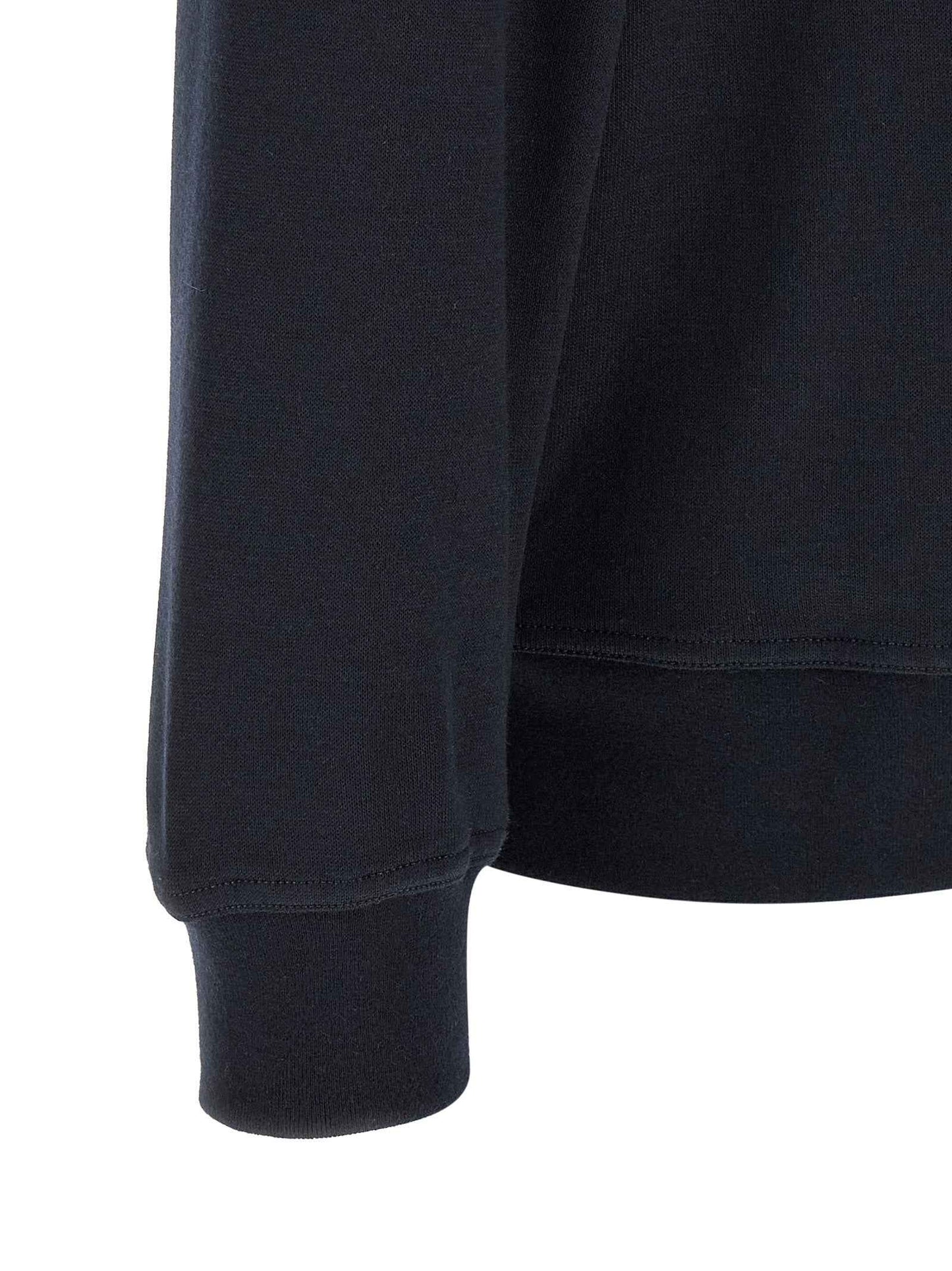 Blue Cashmere Sweatshirt