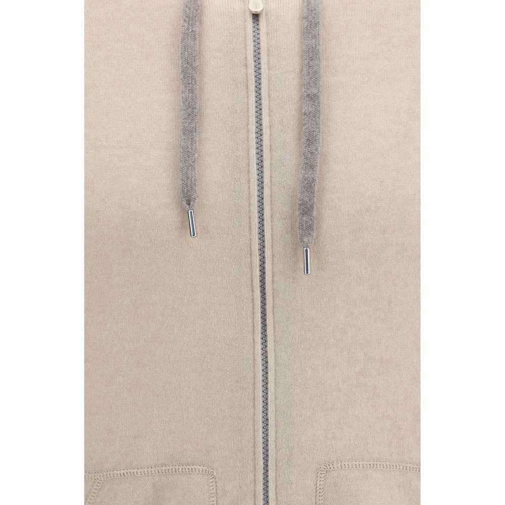 Beige Cashmere Sweatshirt