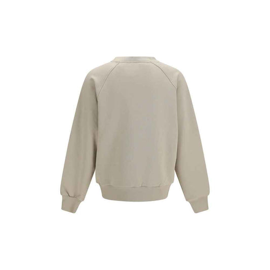 Beige Polyester Sweatshirt
