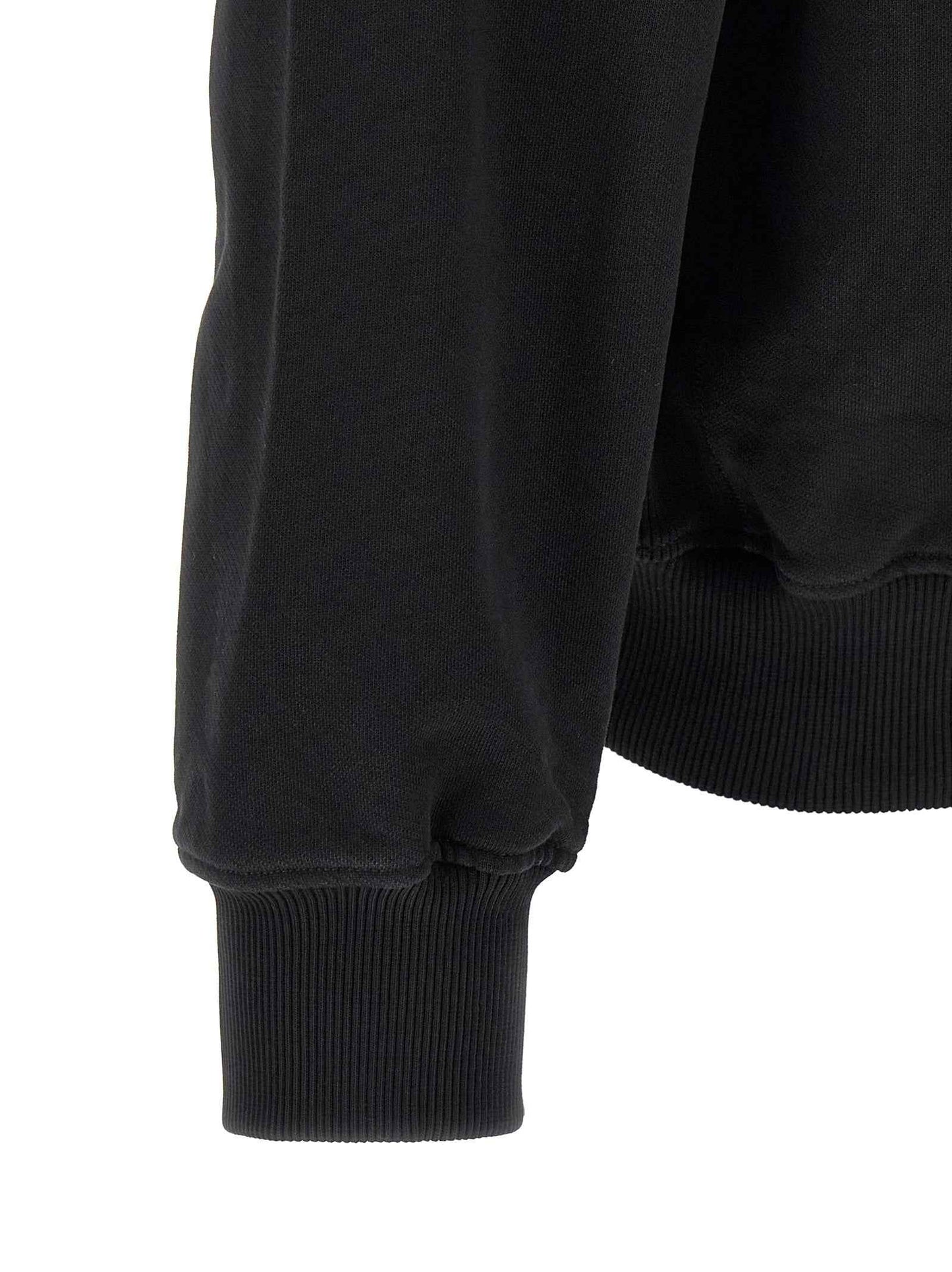 Black Organic Cotton Sweatshirt