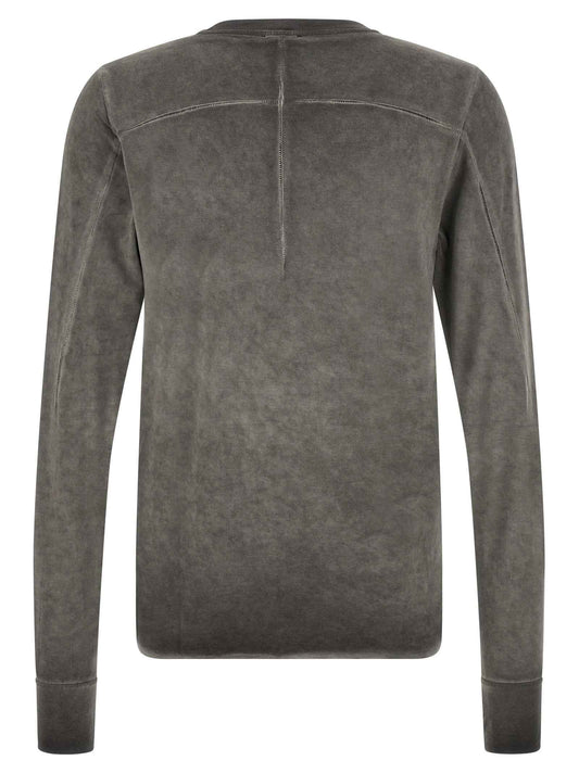 Gray Viscose T-Shirt