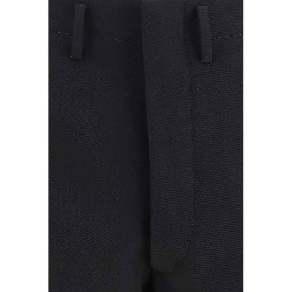 Black Wool Oves Aries Dress Pants