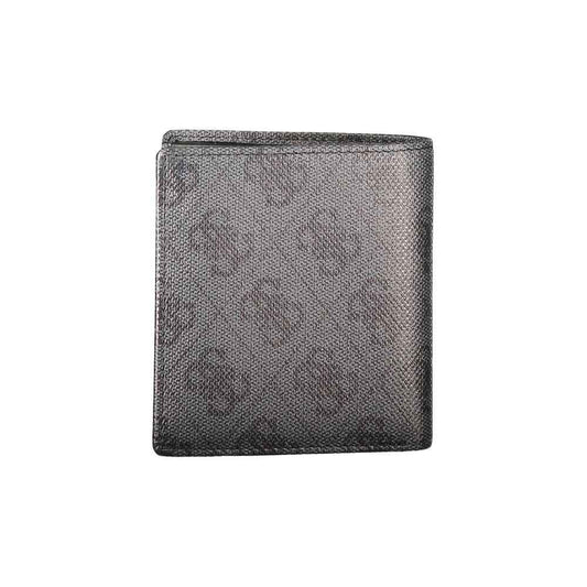 Black Leather Men's Wallet