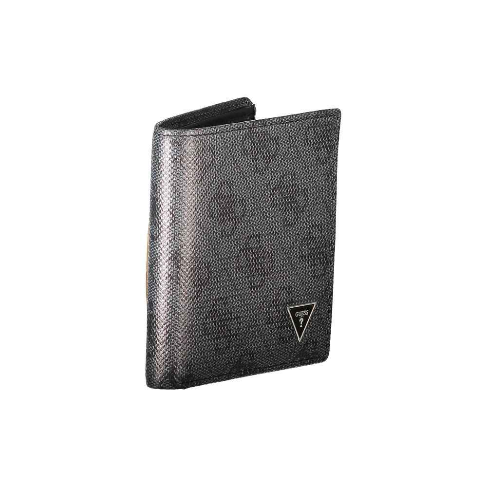 Black Leather Men's Wallet