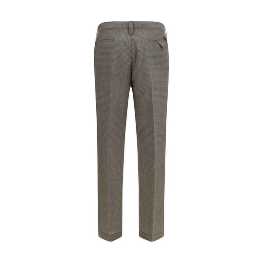 Brown Wool Oves Aries Pants