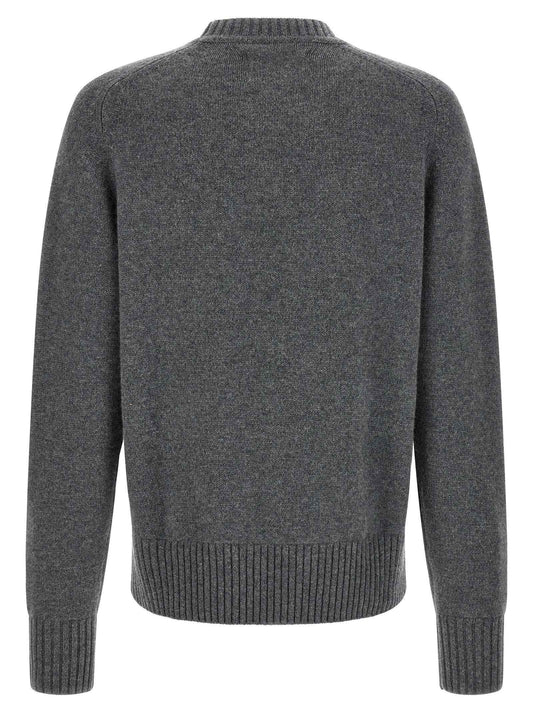 Gray Cashmere Cardigan