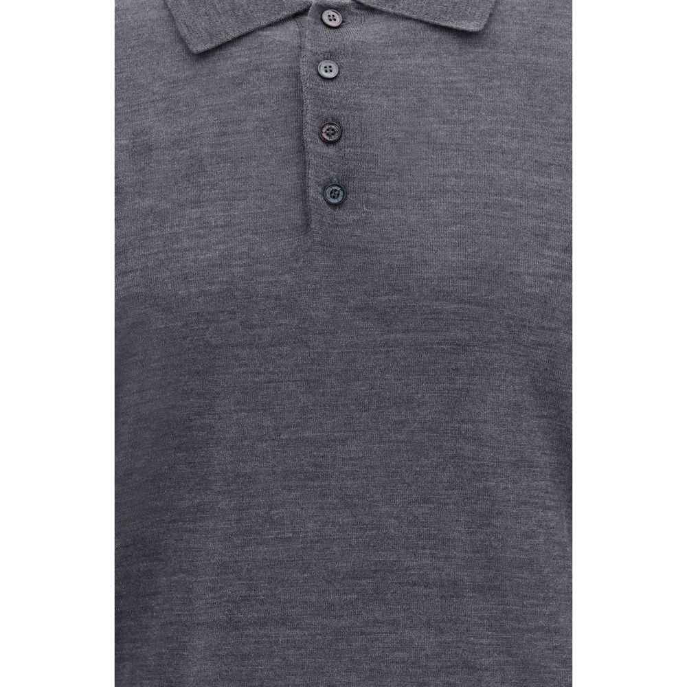 Gray Wool Oves Aries Dress Shirt