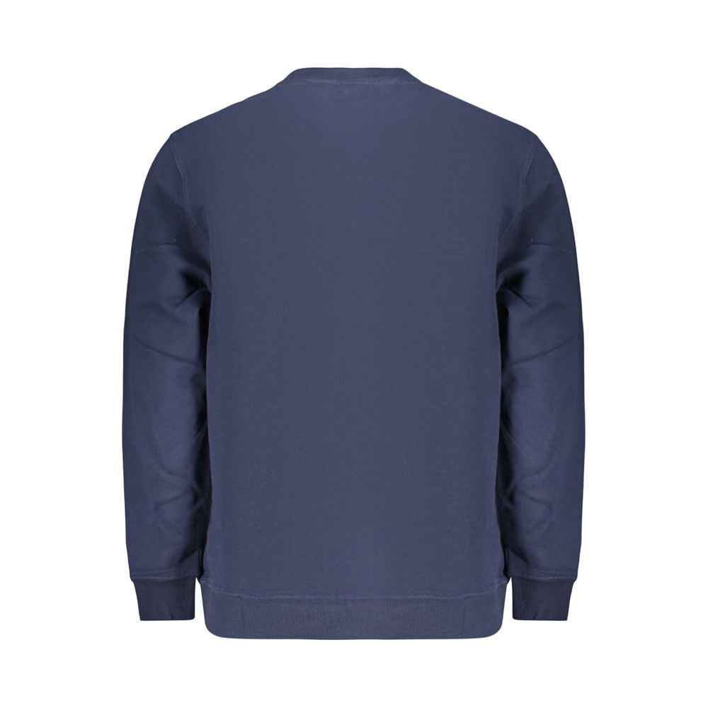 Blue Cotton Men's Sweatshirt