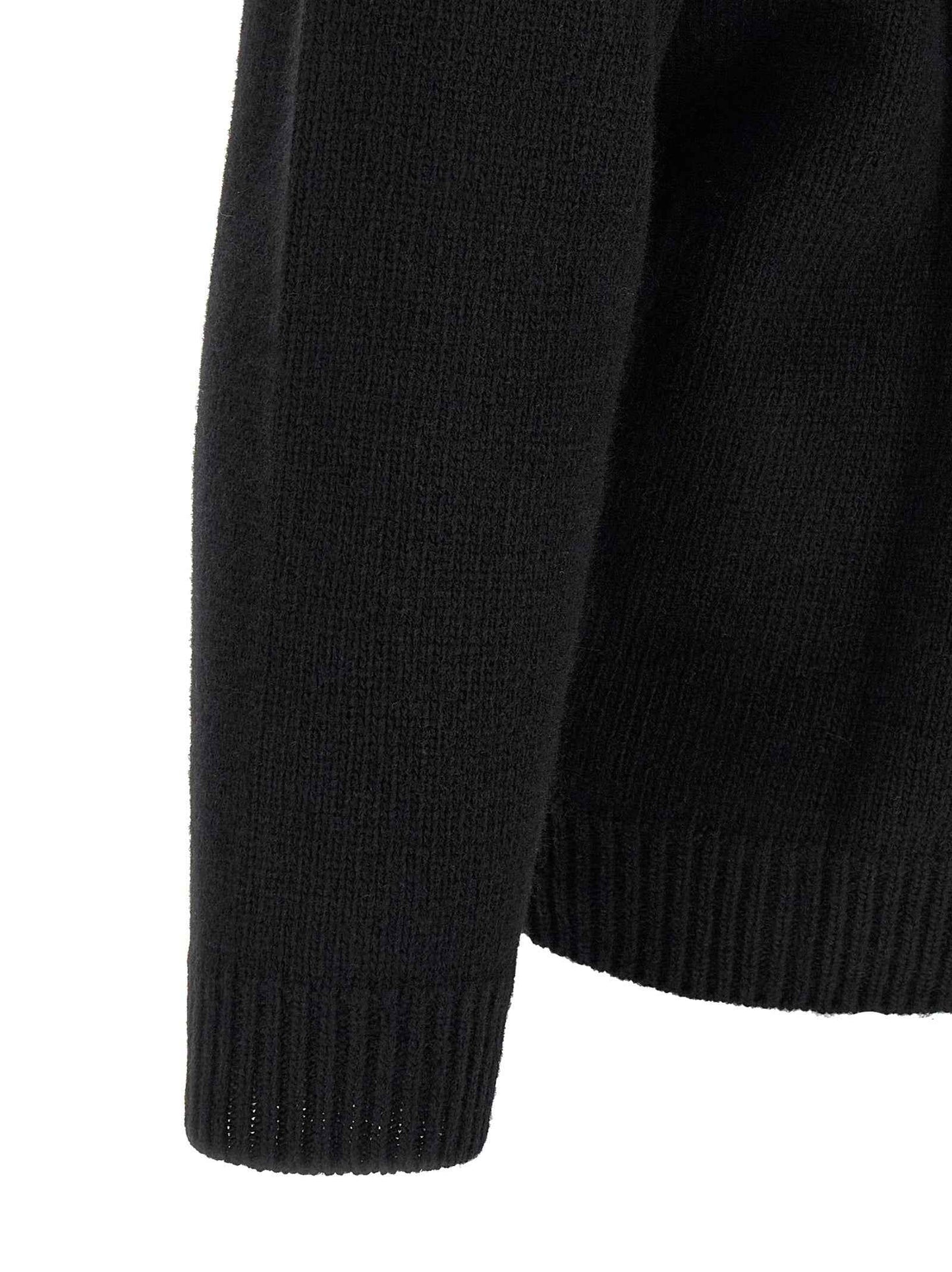 Bicolor Wool Cardigan