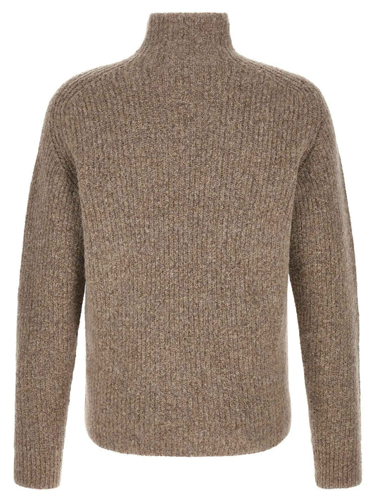 Beige Cotton Cardigan