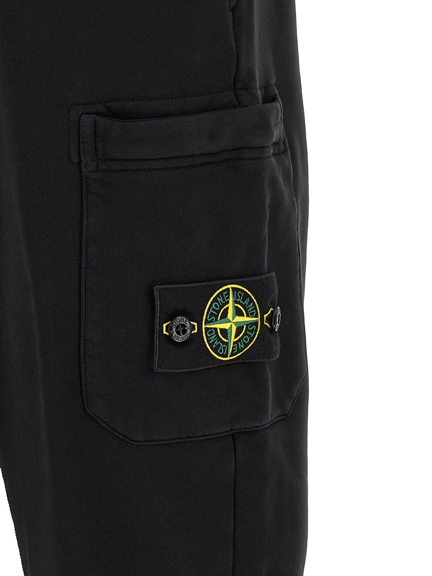 Black Cotton Joggers (Workout Pants)