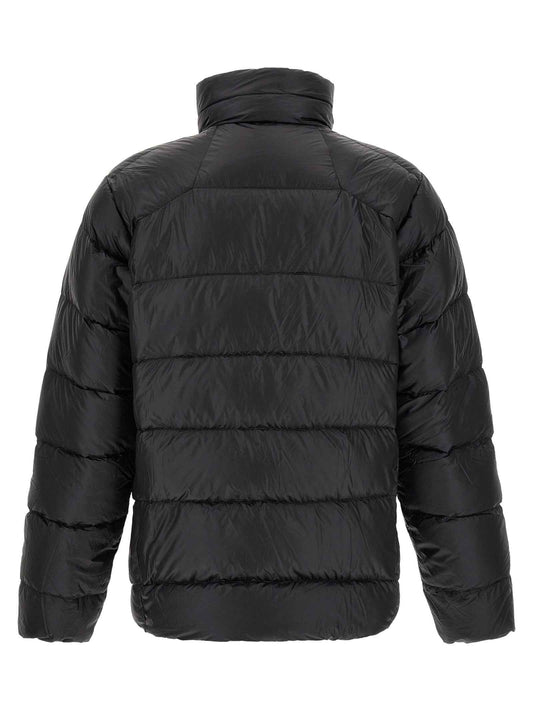 Black Nylon Full-Length Jacket