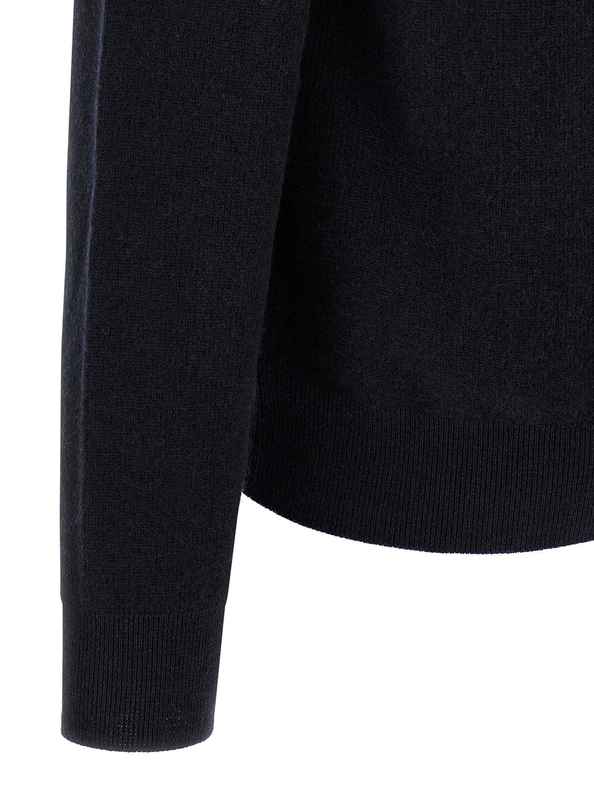 Blue Cashmere Cardigan