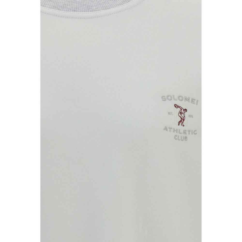 White Cotton Sweatshirt