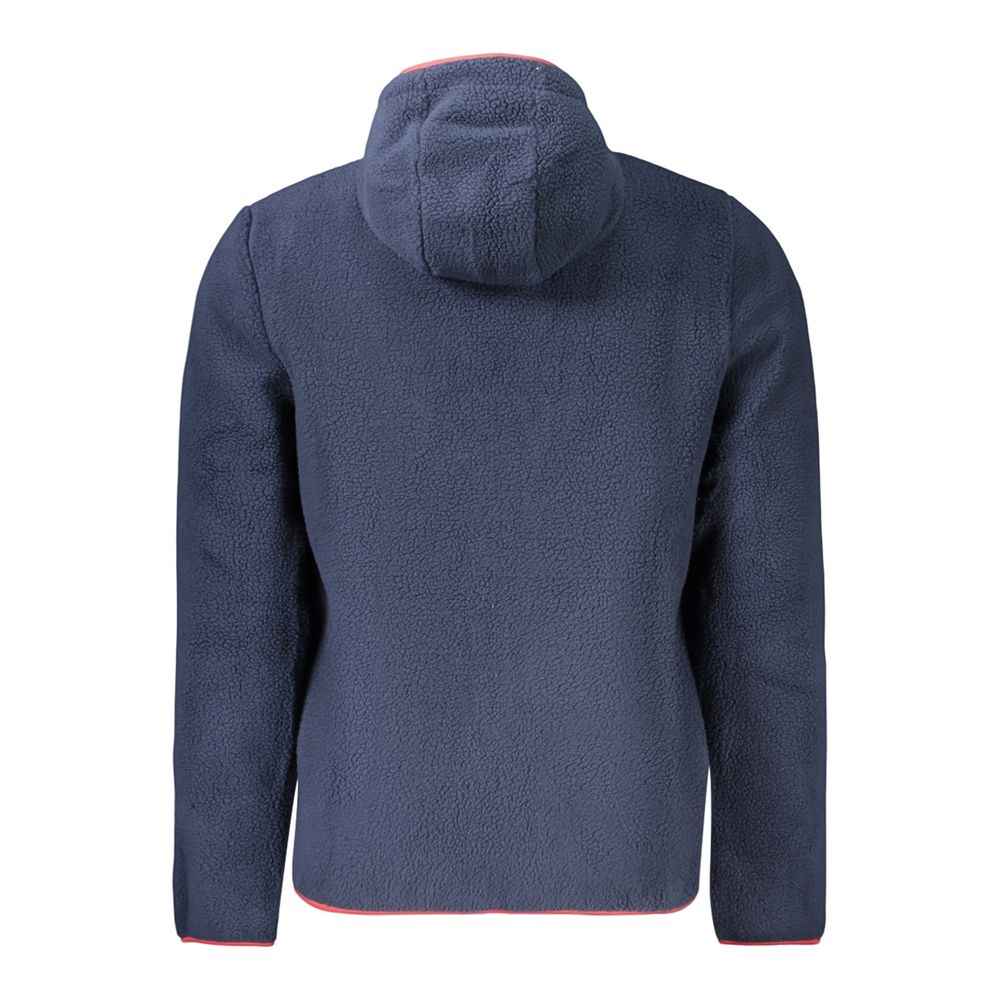 Blue Polyester Sweatshirt