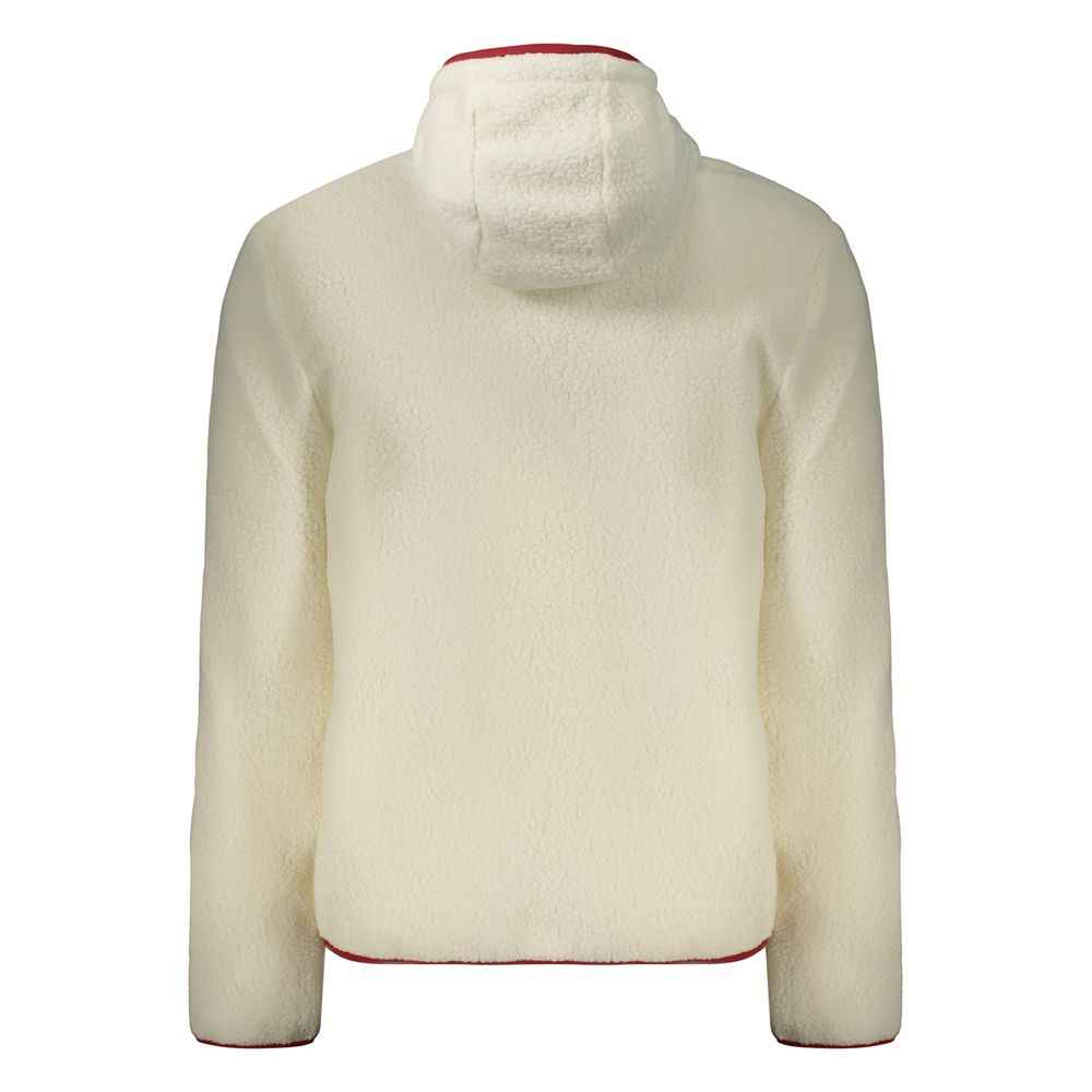 White Polyester Sweatshirt