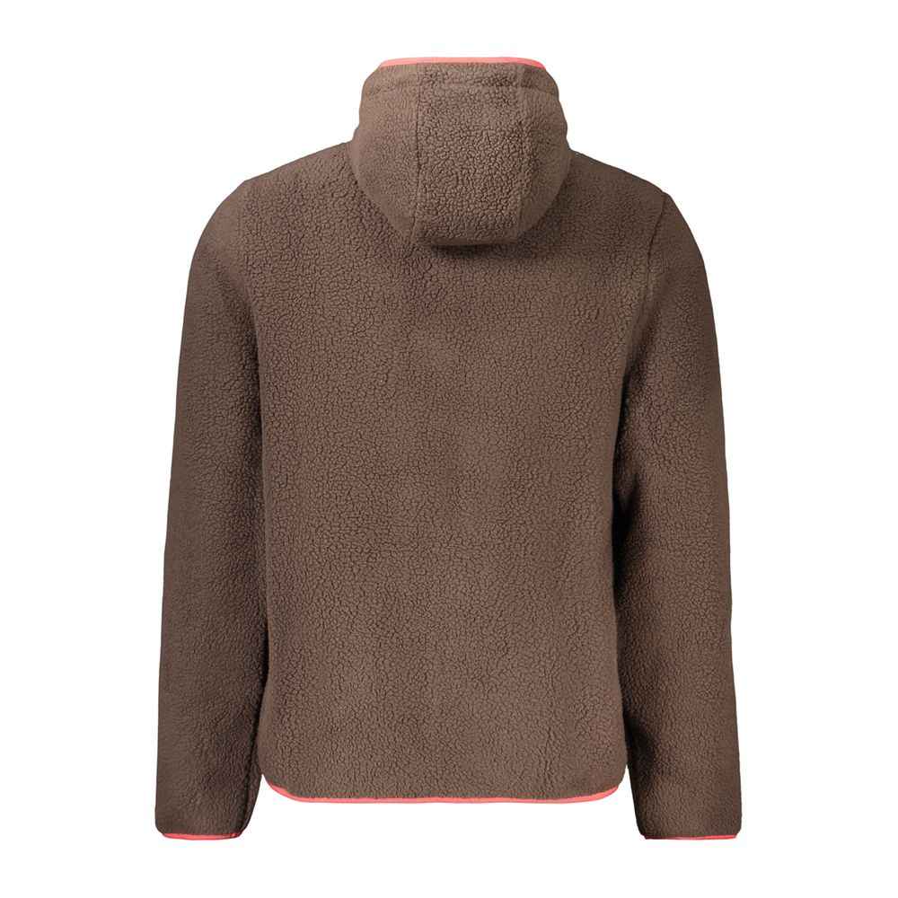 Brown Polyester Sweatshirt