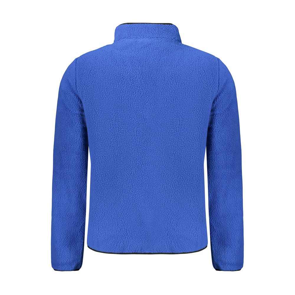 Blue Polyester Sweatshirt