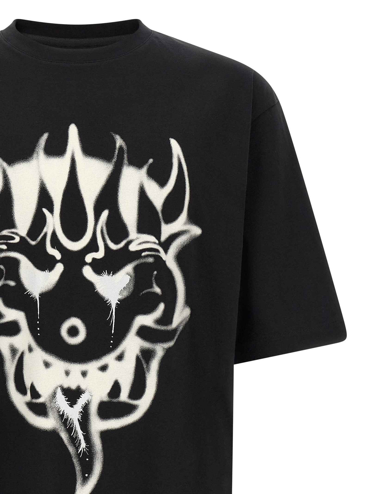 Black Cotton T-Shirt