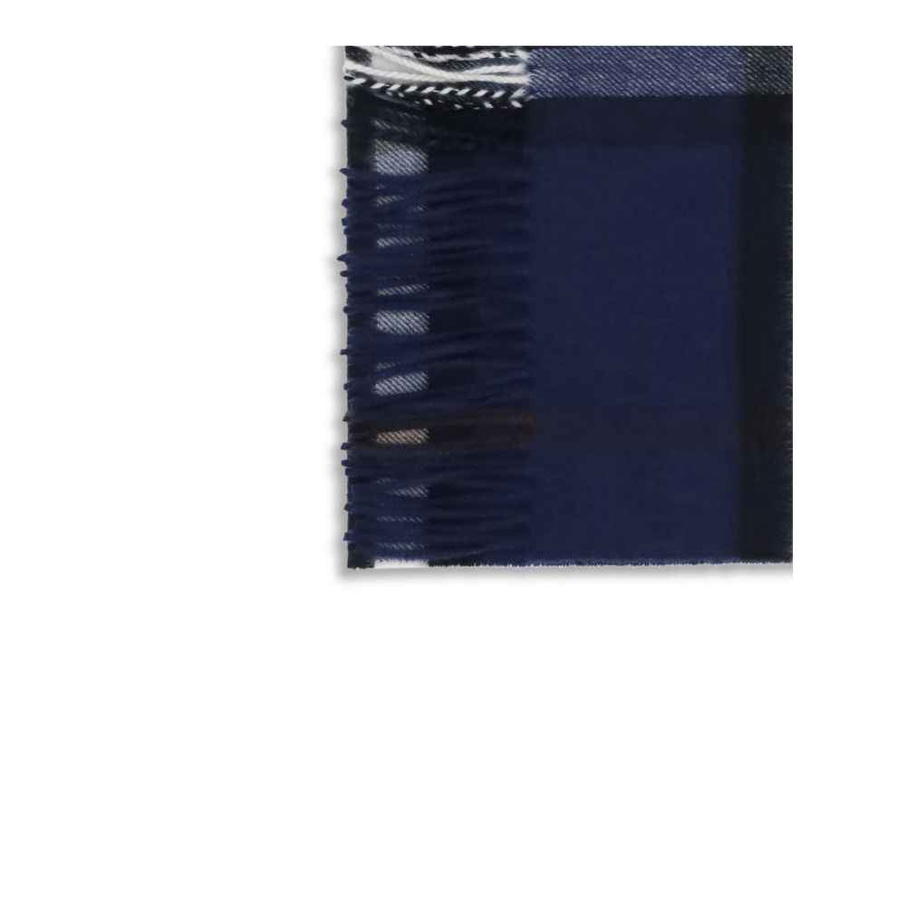 Blue Cashmere Scarf