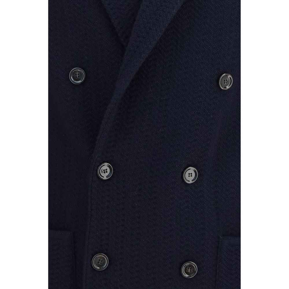 Blue Wool Oves Aries Blazer