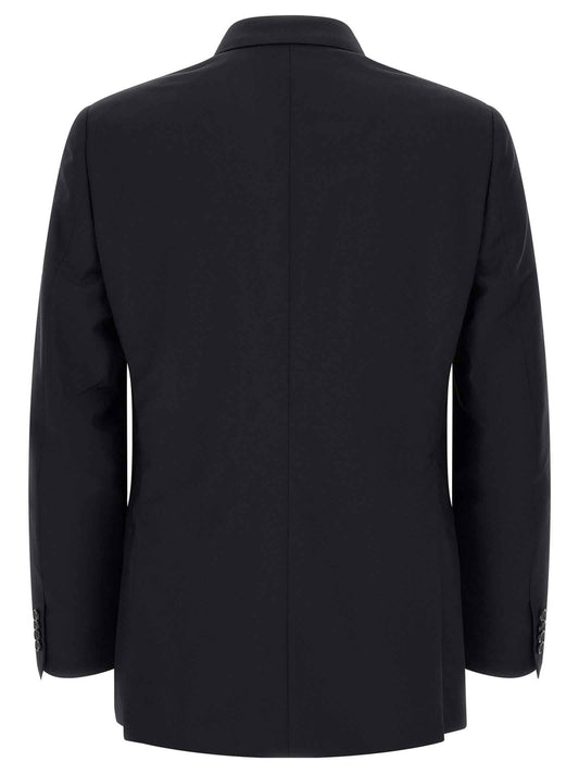 Blue Wool Two-Piece Suit