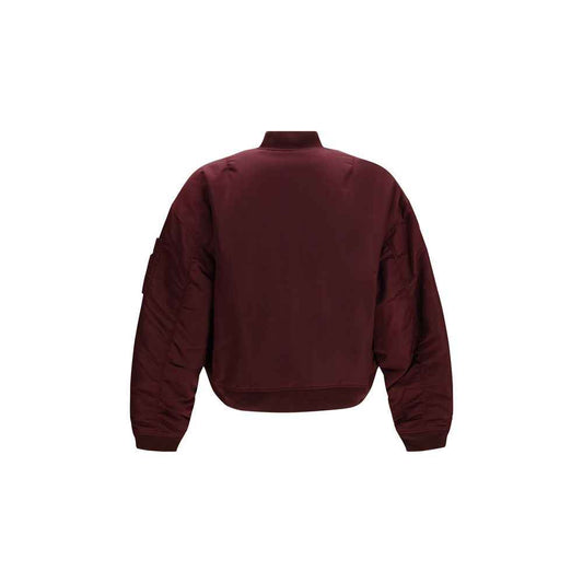 Bordeaux Nylon Bomber