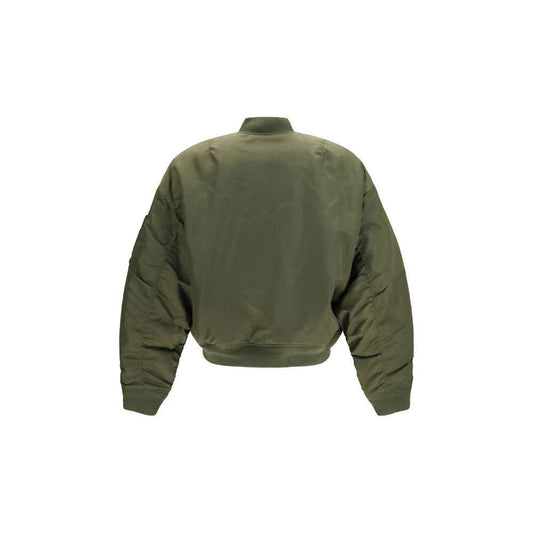 Bicolor Nylon Bomber