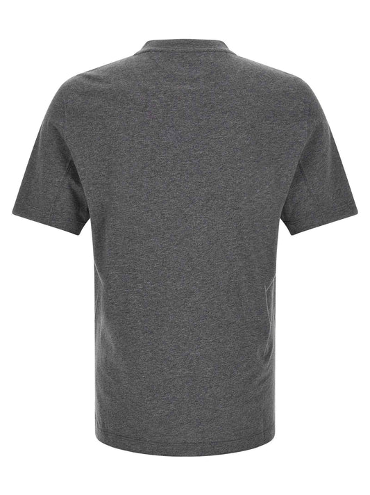 Gray Cotton T-Shirt