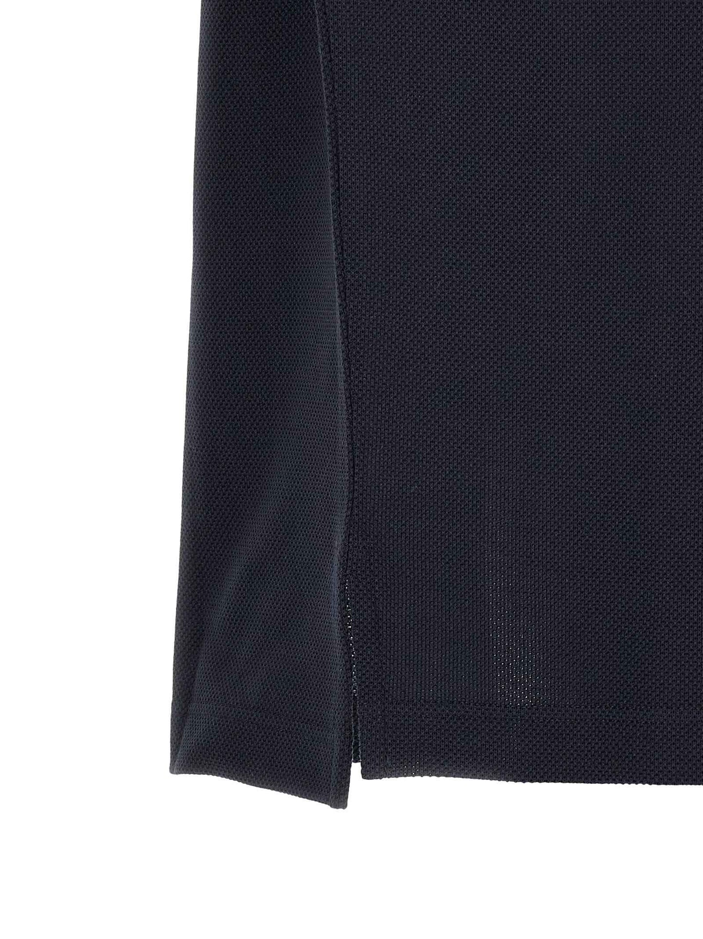 Blue Cotton Polo Shirt