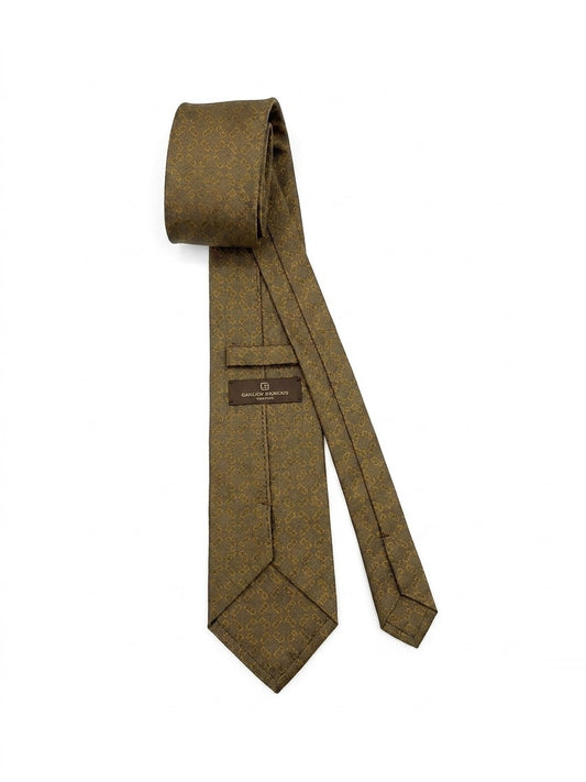 Brown Silk Tie