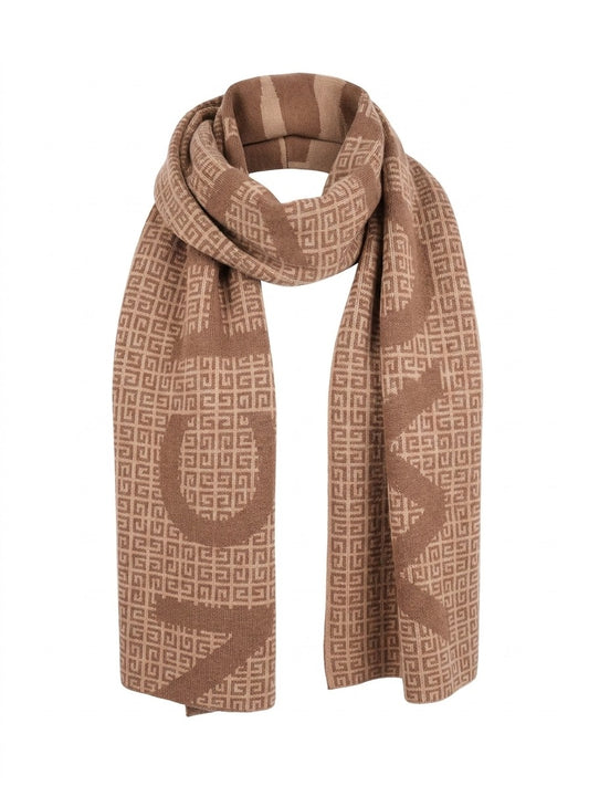 Bicolor Wool Scarf