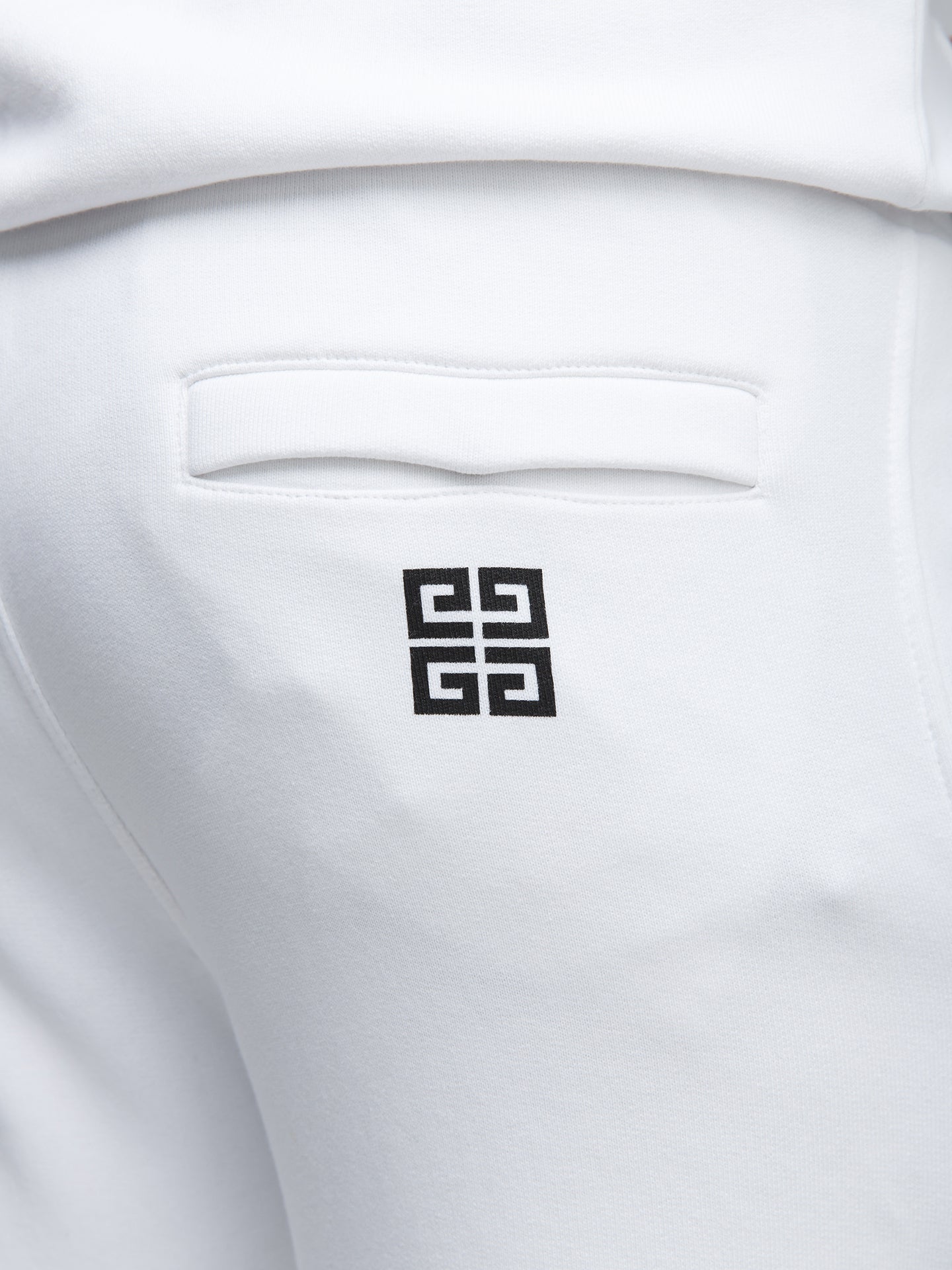 White Cotton Joggers (Workout Pants)