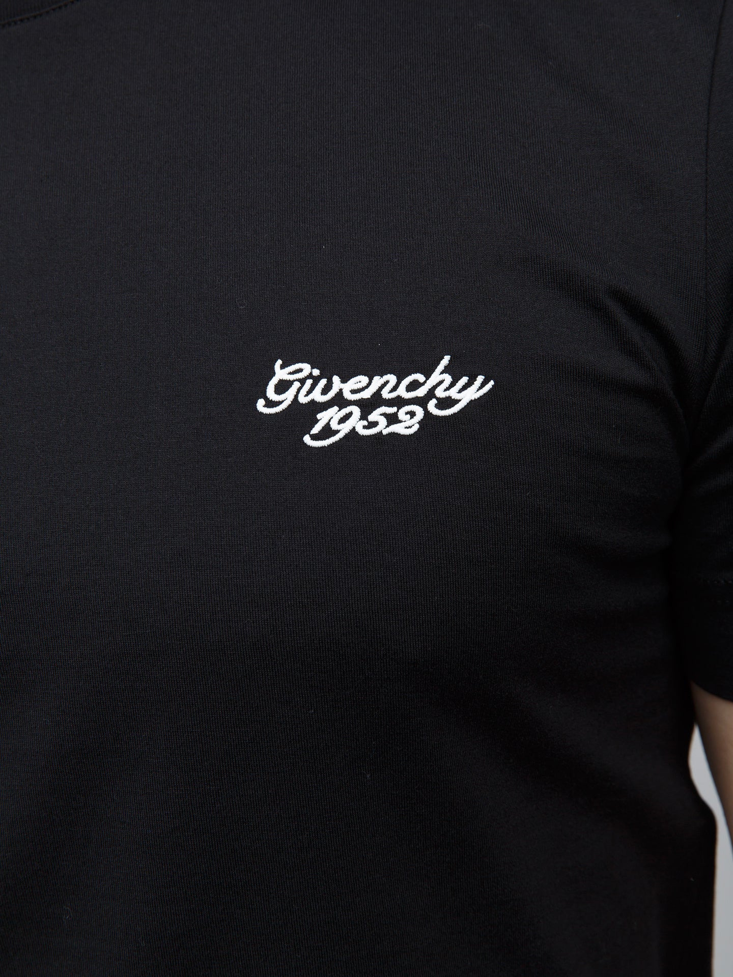Black Cotton T-Shirt