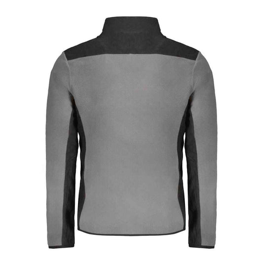 Gray Polyester Men Sweater