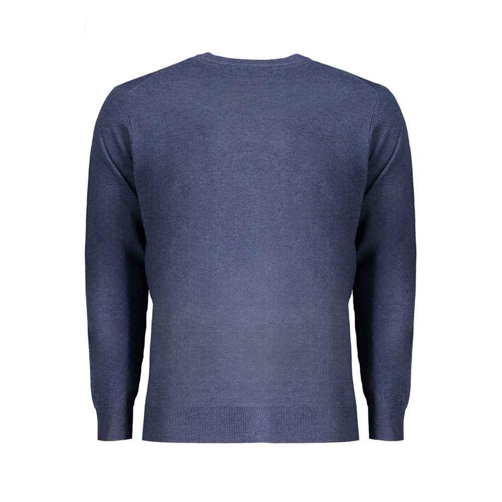 Blue Wool Men's Sweater