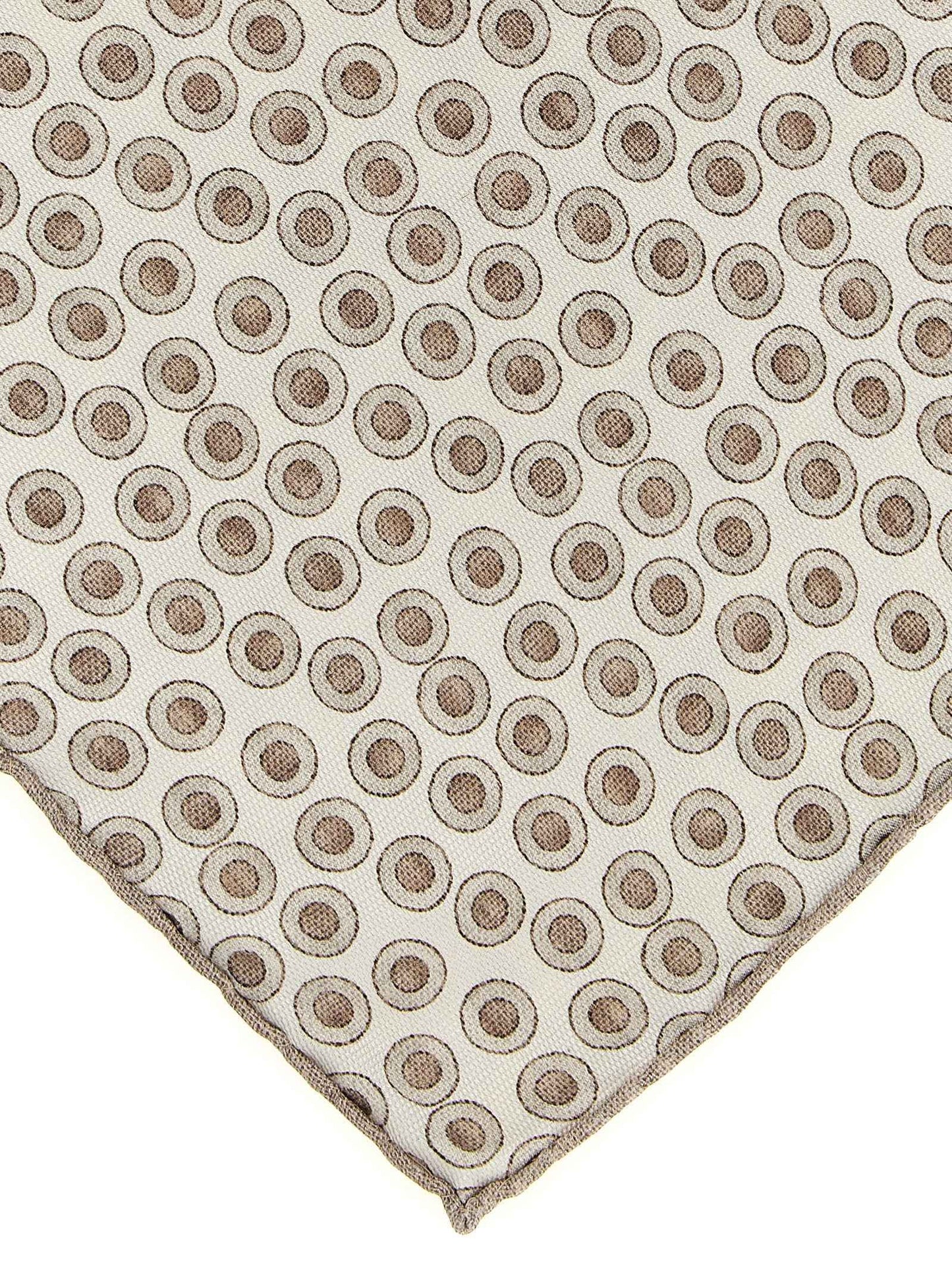 Beige Silk Foulard