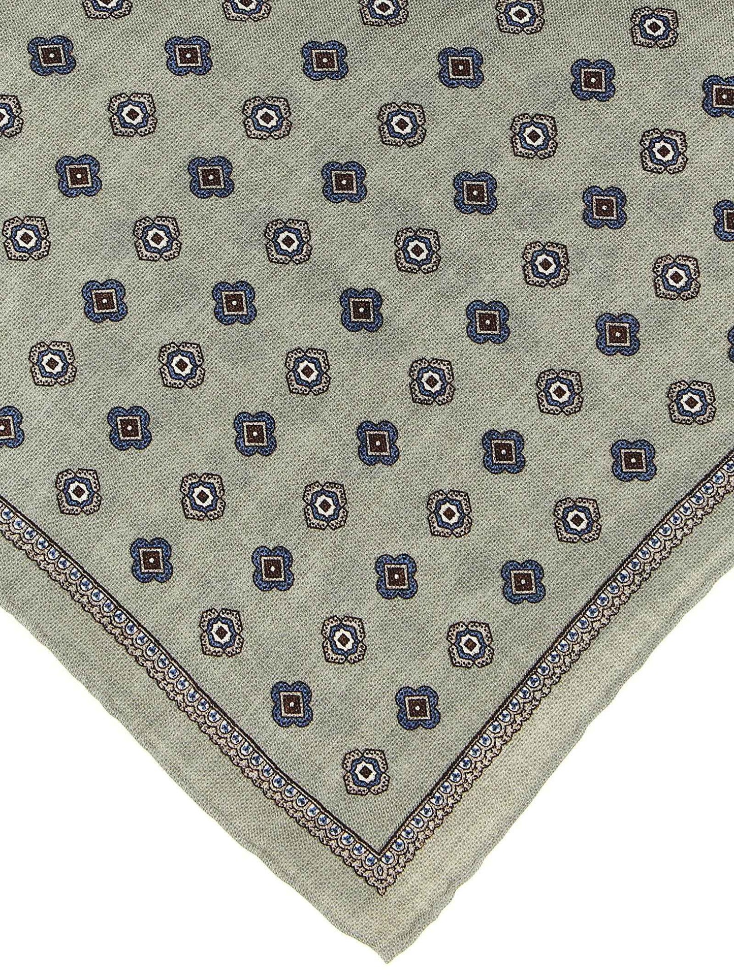 Multicolor Silk Pocket Square