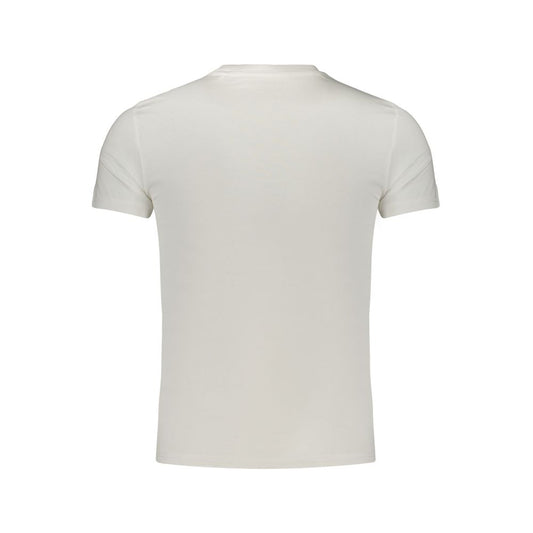 White Cotton Mens TShirt