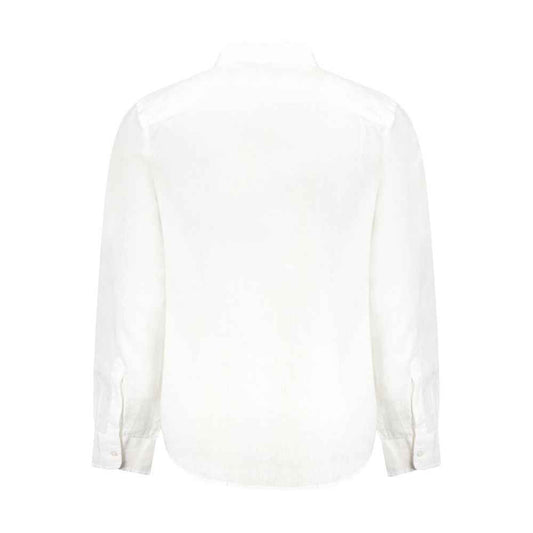 White Linen Mens Shirt