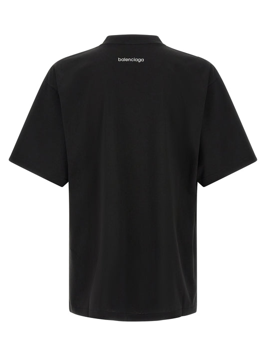 Black Cotton T-Shirt
