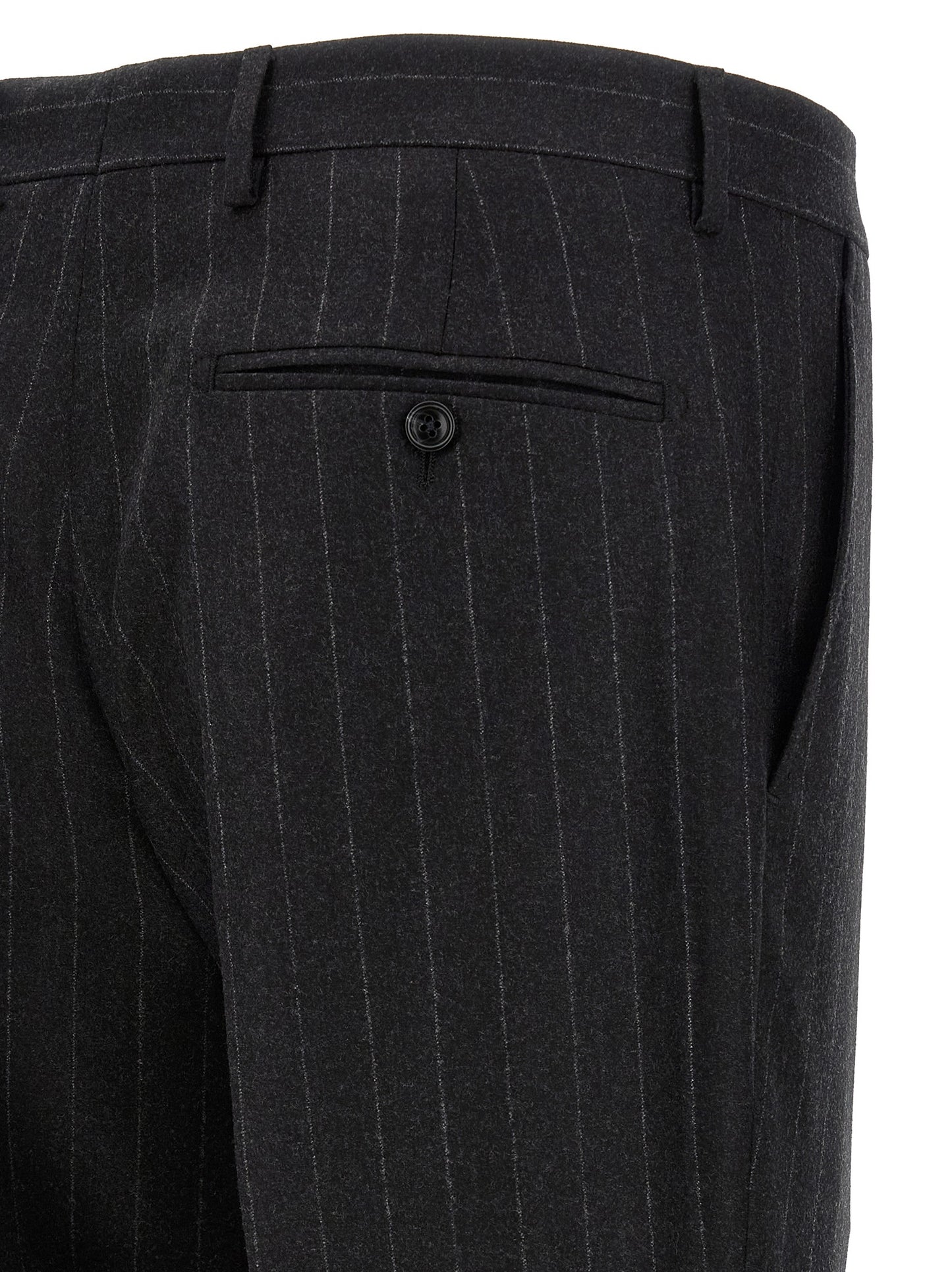 Gray Virgin Wool Two-Piece Suit