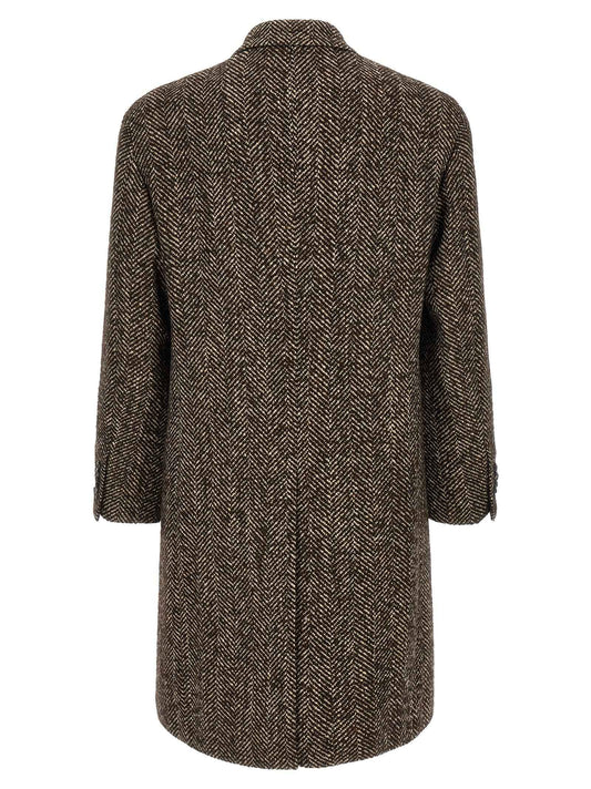 Brown Wool Coat