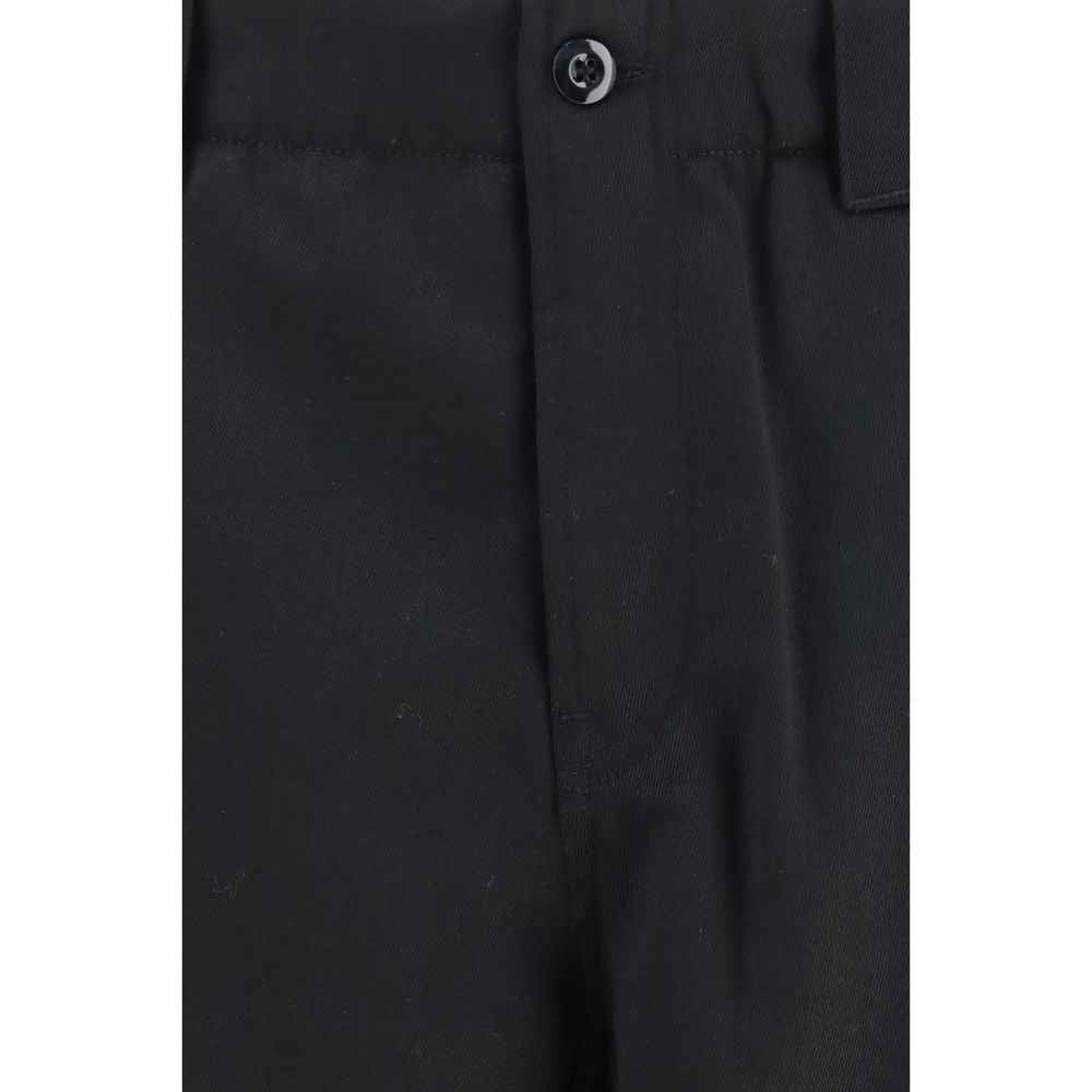 Black Wool Oves Aries Chino Pants