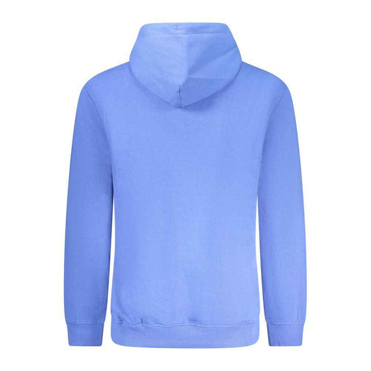 Blue Cotton Men's Sweatshirt