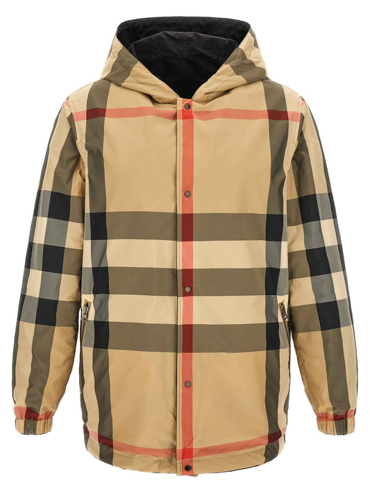 Black Polyester Coat