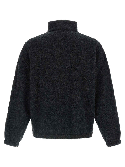 Gray Wool Sweatshirt