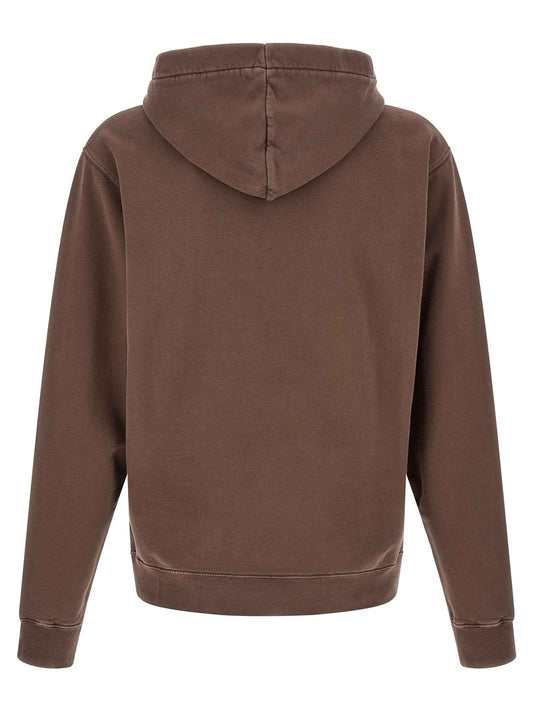 Brown Cotton Sweatshirt